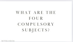 What are the four compulsory subjects?